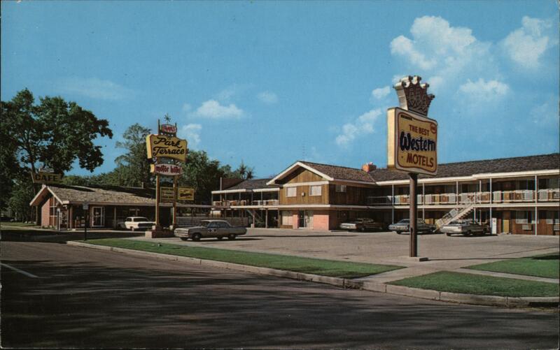 D2357 Postcard Park Terrace Motor Hotel Fort Morgan Colorado Co Ebay