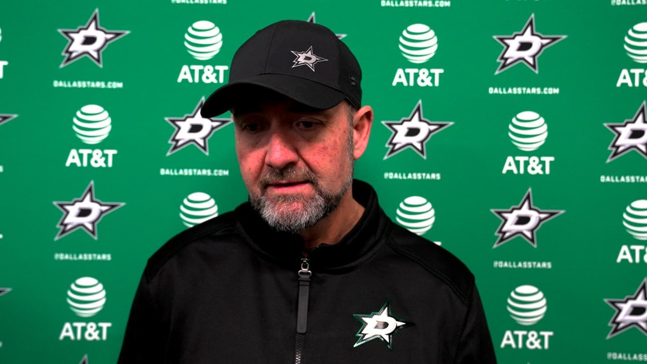 Dal Nj Pregame Pete Deboer Dallas Stars Dal Nj Pregame Pete Deboer Dallas Stars