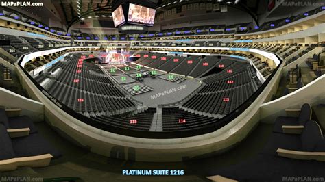 Dallas American Airlines Center Seating Chart View From Platinum Suite 1216 Good Bad Seats Review Information Behind Stage Arena Sections Interior Guide