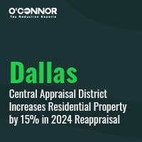 Dallas Central Appraisal District Increase In Residential Property Dallas Central Appraisal District Increase In Residential Property