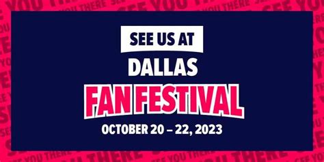 Dallas Fan Festival Returns This Fall Three Day Pop Culture Celebration Comes To North Texas Dallas Fan Festival Returns This Fall Three Day Pop Culture Celebration Comes To North Texas