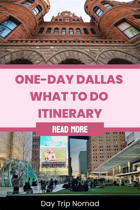 Dallas Itinerary Artofit