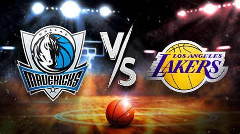 Dallas Mavericks Vs Los Angeles Lakers Pron Stico Y Predicciones Nba