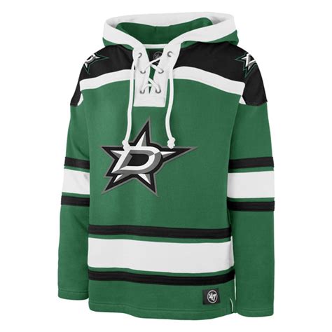 Dallas Stars Apparel Fleece Lacer Hood 47 Dallas Stars Apparel Fleece Lacer Hood 47