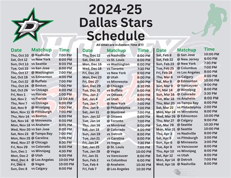 5 Essential Reasons to Check the Dallas Stars Hockey Schedule for Season Success
