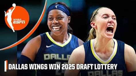 Dallas Wings Win 2025 Draft Lottery Will They Select Paige Bueckers Wnba On Espn Youtube Dallas Wings Win 2025 Draft Lottery Will They Select Paige Bueckers Wnba On Espn Youtube