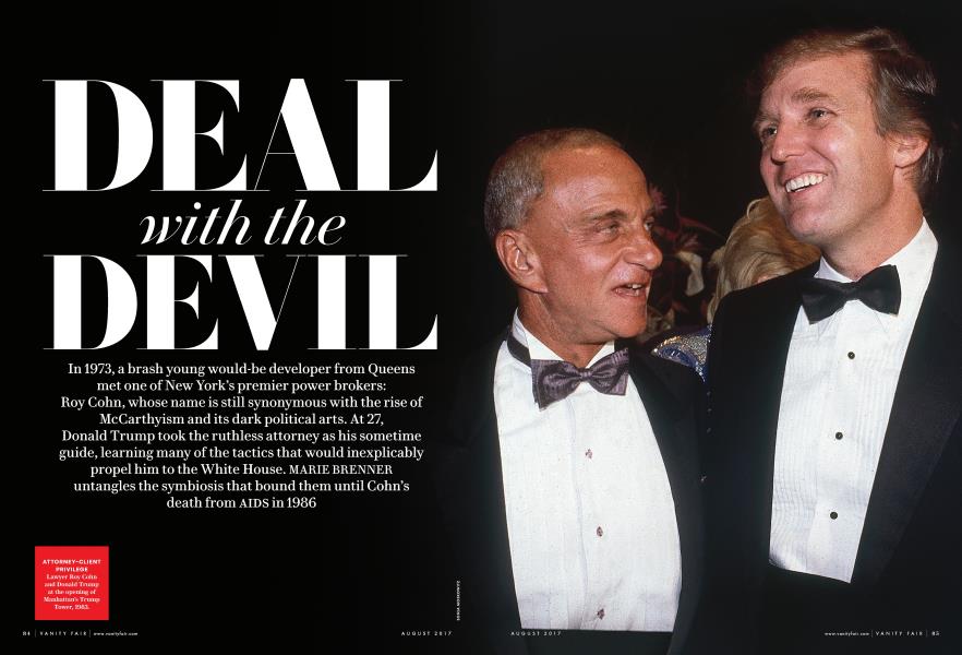 Deal With The Devil Vanity Fair August 2017