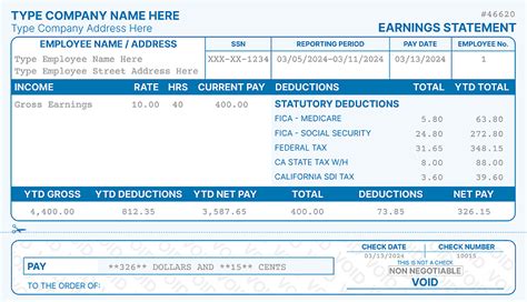 Deductions On A Pay Stub Payroll Withholdings Deductions