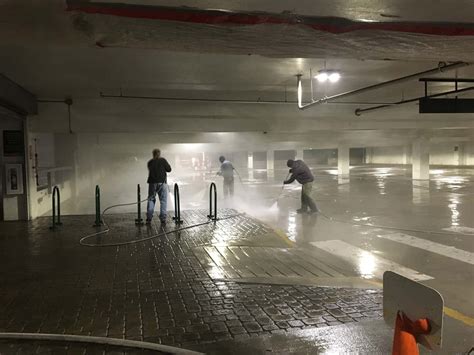 Denver Parking Garage Cleaning Pressure Washing The Wash Squad