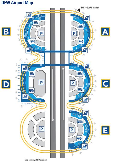 Maximize Travel Savings with the DFW Concourse Map Layout