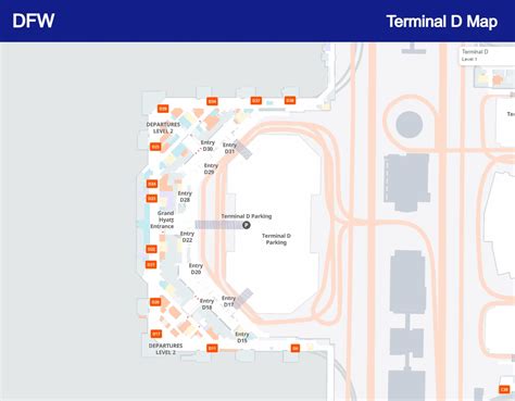 Discover How 85% of Travelers Find Navigating DFW Terminal D Map Easy