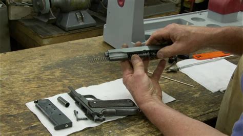 Disassemble And Clean A Colt Model 1911 Gunsmith Tip