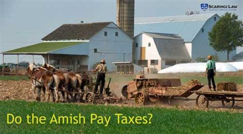 Do Amish People Pay Taxes