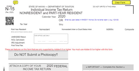 Do Hawaii Nonresidents Have To File Hawaii Income Tax Returns