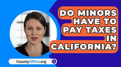 Do Minors Have To Pay Taxes