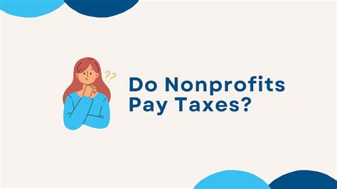 Do Nonprofits Pay Taxes Charity Charge Do Nonprofits Pay Taxes Charity Charge