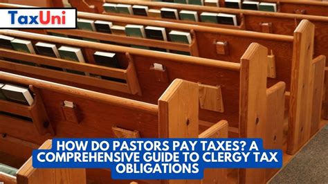 Do Pastors Pay Taxes