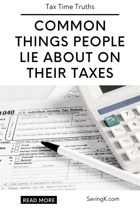 Do People Lie On Their Taxes Reddit