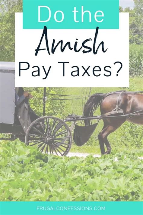 Do The Amish Pay Taxes