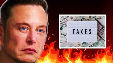 Does Elon Musk Pay Taxes