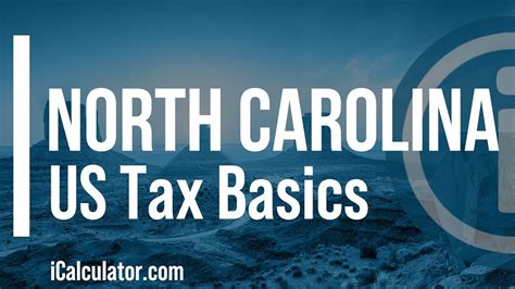 Does North Carolina Have State Tax