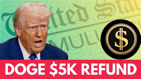 Doge Tax Refunds