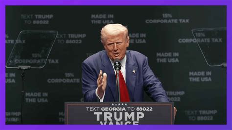 Donald Trump Campaign Rally Savannah Georgia Rev