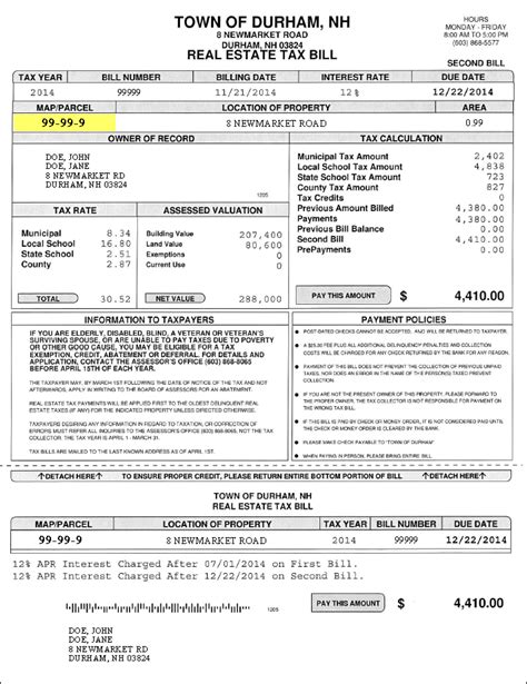 Durham County Tax Bill Search