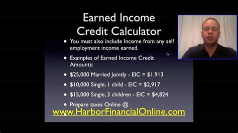 Earned Income Tax Credit Calculator