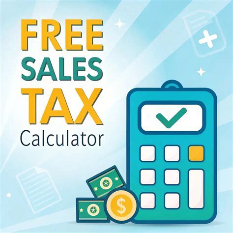 Easy To Use Sales Tax Calculator