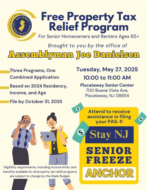 Eligible N J Homeowners Tenants Seniors Ages 65 And Disabled Residents Must Apply To The State S Property Tax Relief Programs By Oct 31 To Receive Payments More Than 4 Billion Are Allocated For