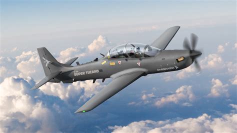 Embraer A 29 Super Tucano Light Attack Aircraft Completes 500 000 Flight Hours Autoevolution