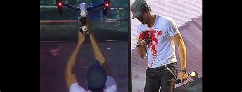 Enrique Iglesias Recovering After Fingers Sliced By Drone At Concert