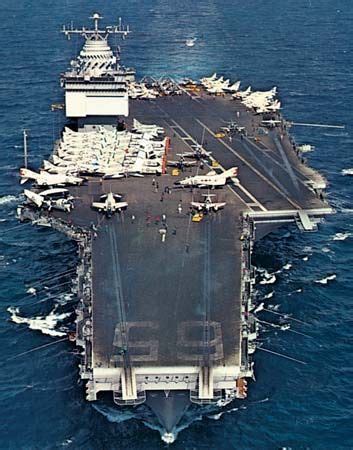 Enterprise Nimitz Class Nuclear Powered Supercarrier Britannica