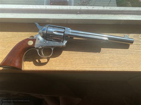 Excellent Cimarron 45Lc 1873 Revolver 7 5 Inch No Box Uberti Colt