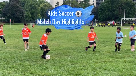 Exciting Kids Soccer Match Day Highlights Future Stars In Action Youtube