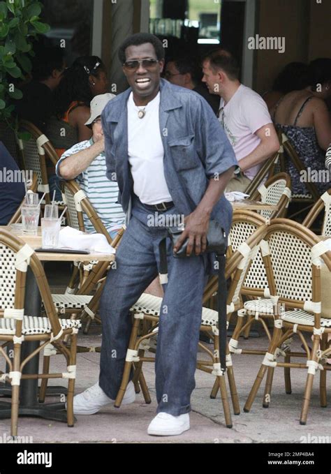 Exclusive Following His Sentencing In April For Tax Evasion Wesley Snipes Certainly Looked Like A Free Man Whilst Enjoying A Saturday Afternoon In The South Beach Sun Two Days After A Federal Exclusive Following His Sentencing In April For Tax Evasion Wesley Snipes Certainly Looked Like A Free Man Whilst Enjoying A Saturday Afternoon In The South Beach Sun Two Days After A Federal