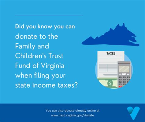 Family And Children S Trust Fund Of Virginia State Income Tax Check Off Program Family And Children S Trust Fund Of Virginia State Income Tax Check Off Program