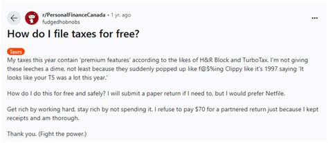 File Taxes For Free Reddit