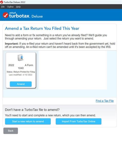 Filing An Amended Return With Turbotax Cd Version Tax Strategies Motley Fool Community Filing An Amended Return With Turbotax Cd Version Tax Strategies Motley Fool Community