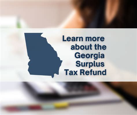 Find Out If You Are Eligible For The Surplus Tax Refund In Georgia Fox 5 Atlanta Find Out If You Are Eligible For The Surplus Tax Refund In Georgia Fox 5 Atlanta