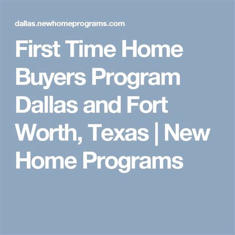 First Time Home Buyer Dallas Texas New Home Programs Flickr First Time Home Buyer Dallas Texas New Home Programs Flickr