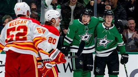 Flames Get 7 4 Win Over Stars