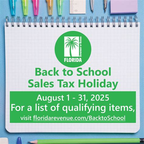 Florida Back To School Sales Tax Holiday 2024 Children S Network Of Southwest Florida