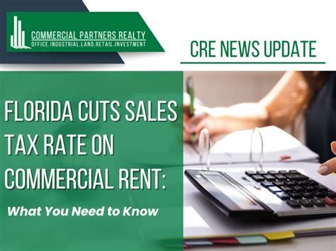 Florida Cuts Sales Tax Rate On Commercial Rent What You Need To Know Cpr Team