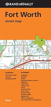 Folded Map Fort Worth Street Map Vrogue Co