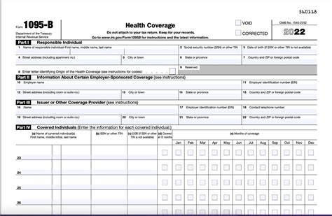 Form 1095 B Health Coverage What It Is How It Works Form 1095 B Health Coverage What It Is How It Works