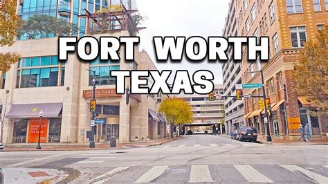 Fort Worth Texas Downtown Driving Tour And Travel Guide 4K Youtube
