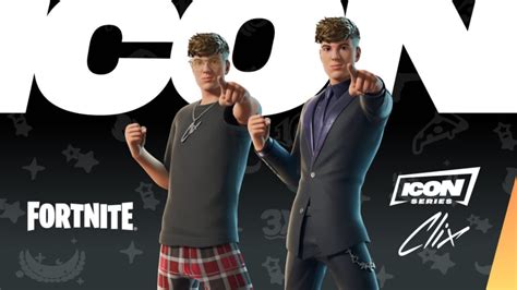 Fortnite Superstar Clix Gets His Icon Series Skin