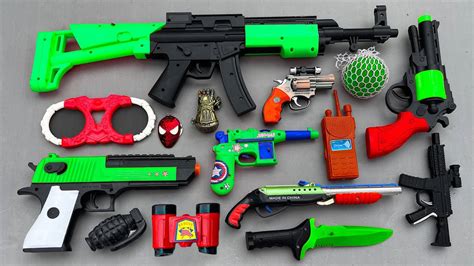 Found Grabbing Realistic Assault Rifle Scar Series Guns Amp Equipments Surprising Revolver Gun